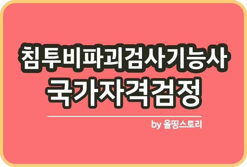 침투비파괴검사기능사 자격 시험일정 난이도 합격기준_썸네일