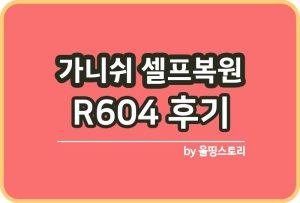 가니쉬복원제 R604 플라스틱복원제 살펴보기_썸네일