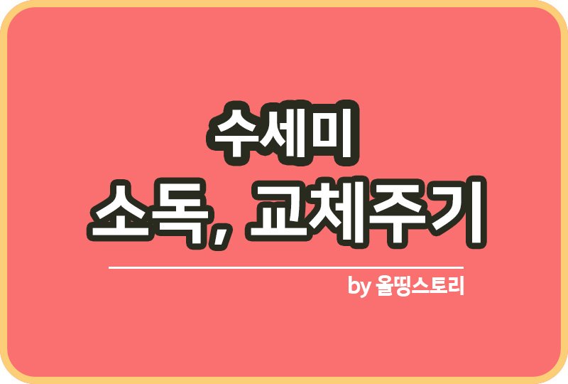 수세미 수세미소독방법 수세미교체주기_썸네일