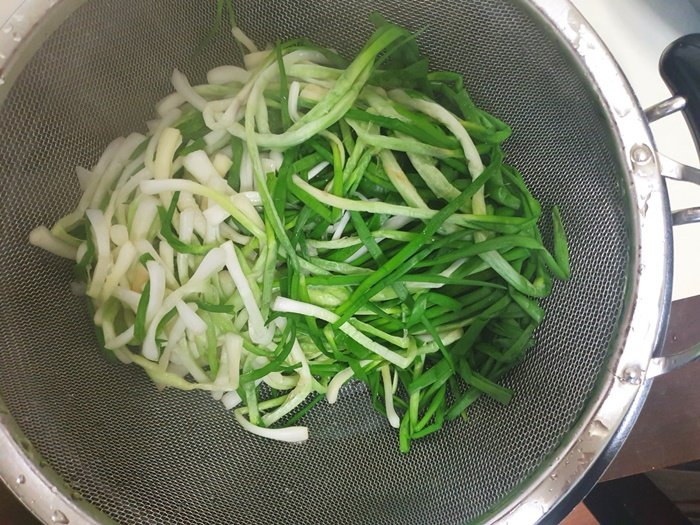 김파무침 만드는방법 간단반찬 김자반파무침_4