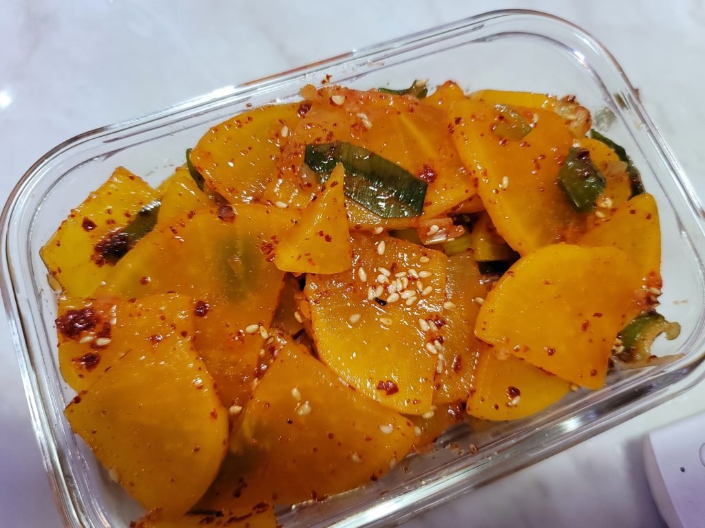 단무지무침 간단반찬 도시락반찬 만드는방법_4