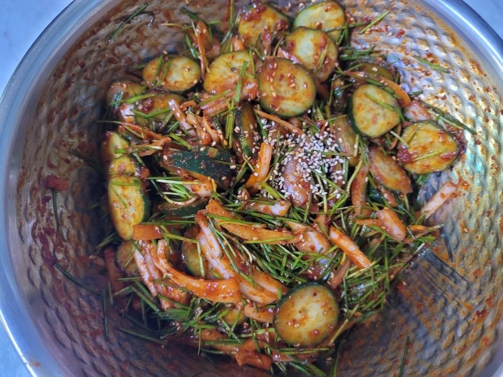 오이무침 만드는 방법 레시피 아삭아삭한 10분완성 간단반찬 만드는방법_7