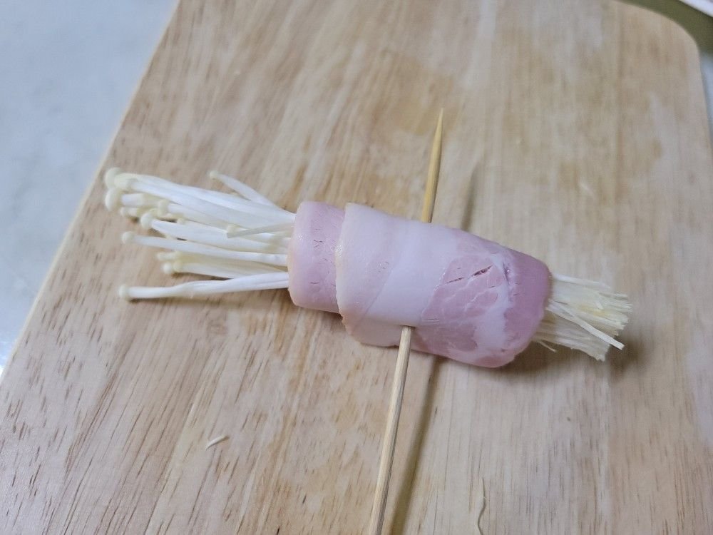 팽이버섯베이컨말이 레시피 베이컨말이 만드는방법 홈파티 집들이메뉴추천_4
