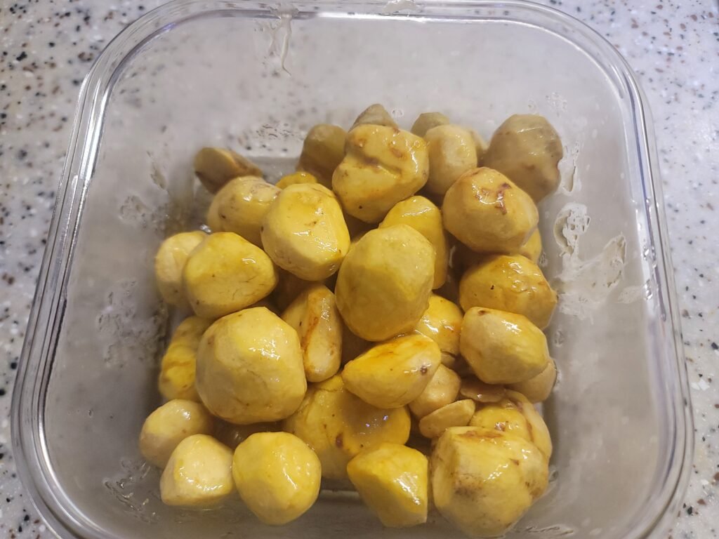 밤맛탕 만드는방법 맛밤 깐밤요리 레시피_3