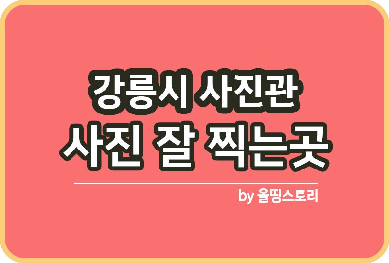 강릉시 사진관 스튜디오 | 증명사진 | 여권사진 | 가족사진 | 커플사진 추천_썸네일