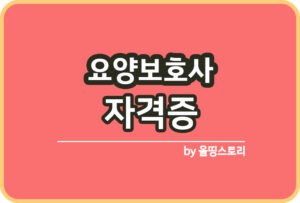 간병인 자격증 취득방법 간병인과 요양보호사 차이점_썸네일