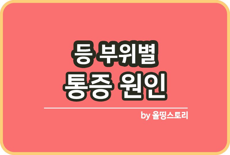 등통증 등부위별통증 등통증원인 등허리통증_썸네일